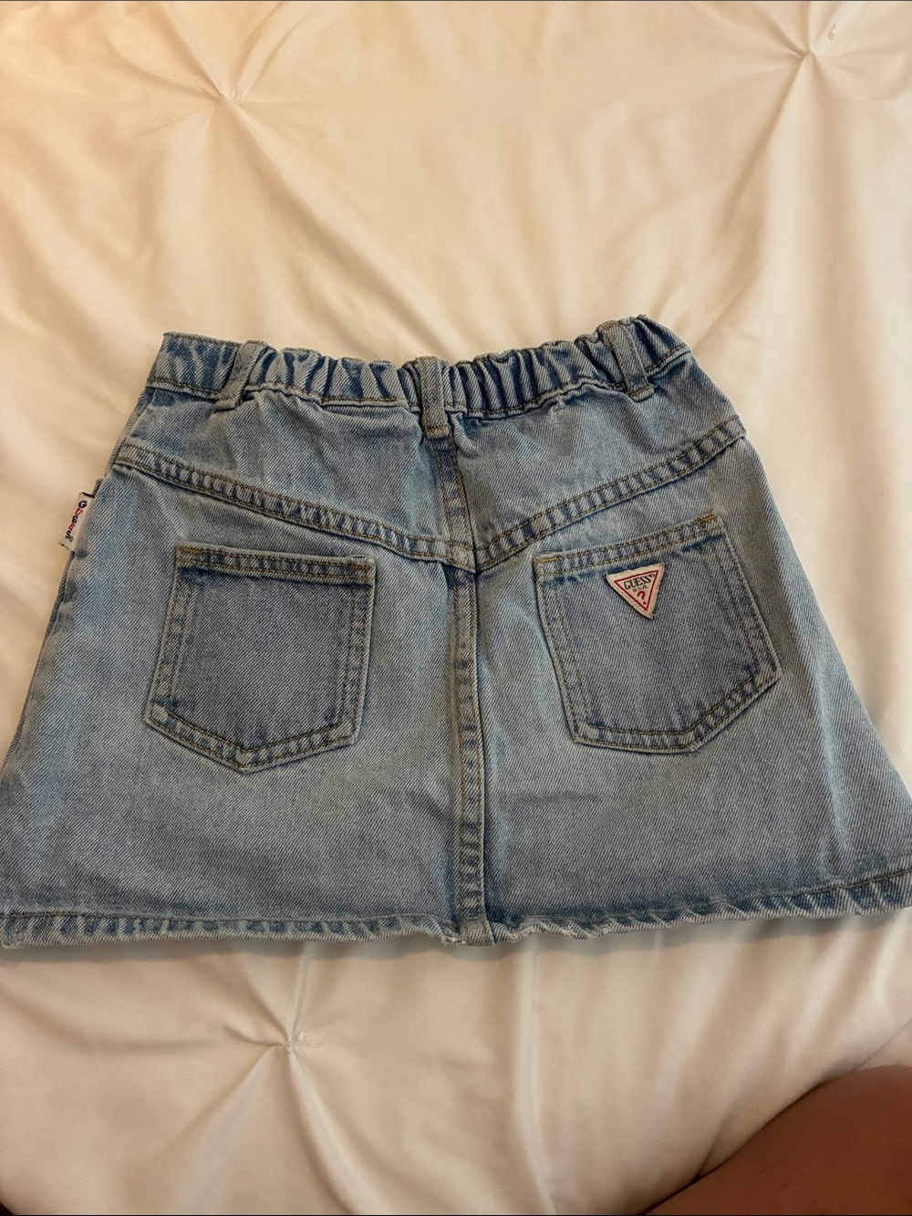 Guess Light Blue Denim Skirt for Kids